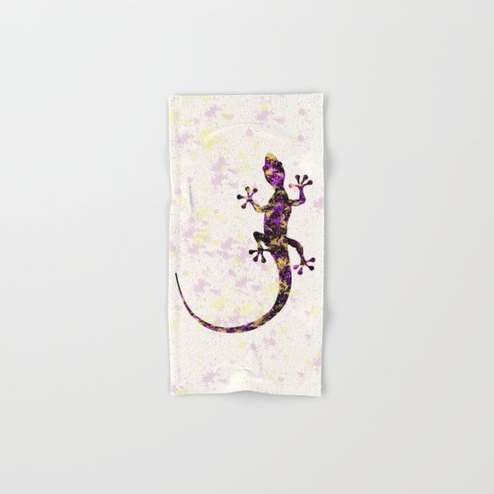 Abstract Lizard Hand & Bath Towel