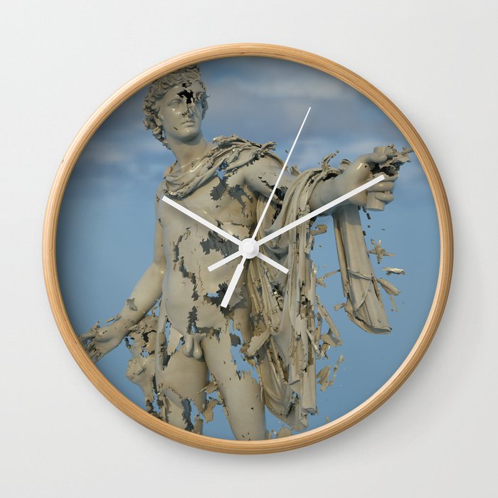 Apollo Belvedere - Disintegration Series Wall Clock