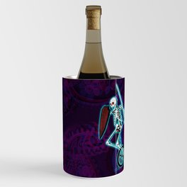 Unicycle Skeleton Wine Chiller