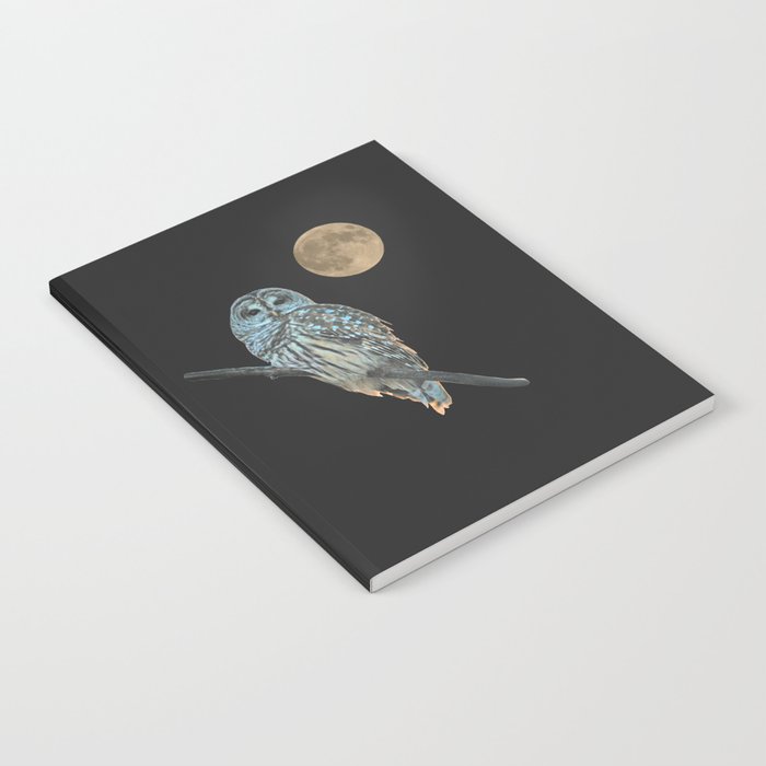 Owl, See the Moon: Barred Owl Notebook