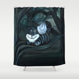 Cheshire Cat  Shower Curtain