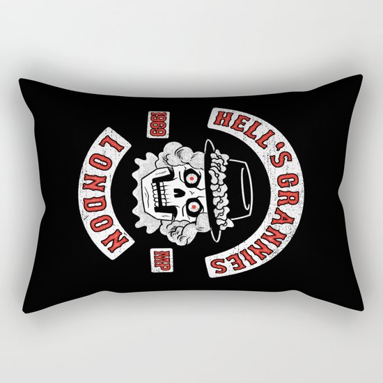 Hell's Grannies 1969 Rectangular Pillow