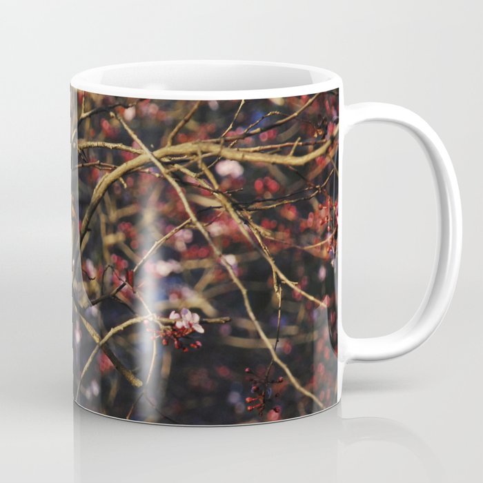 Robin in Cherry Tree Coffee Mug