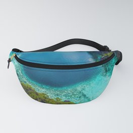 Turquoise and blue Fanny Pack
