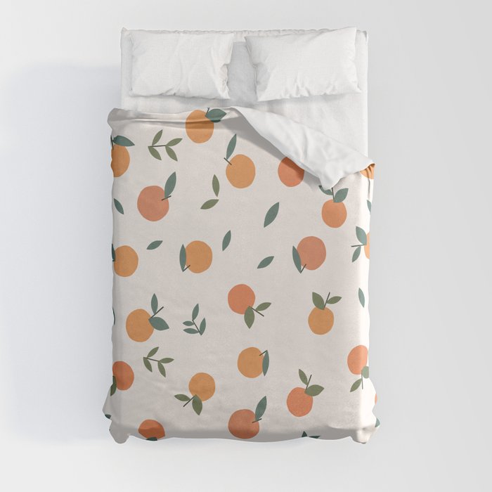 Clementines  Duvet Cover
