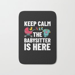 Babysitter Daycare Provider Childcare Thank You Bath Mat