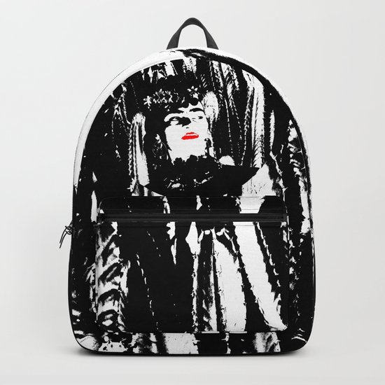 Freeda my Frida Black and White Backpack