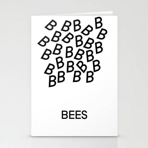 Bees Stationery Cards