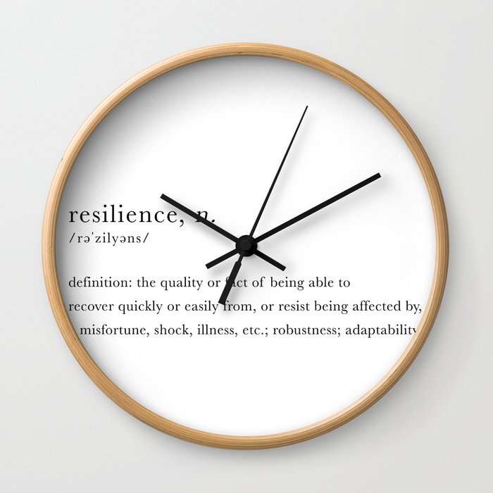 Resilience Wall Clock