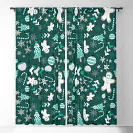 Emerald City Christmas Delights Blackout Curtain