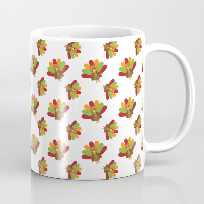 Thanksgiving turkey pattern Coffee Mug