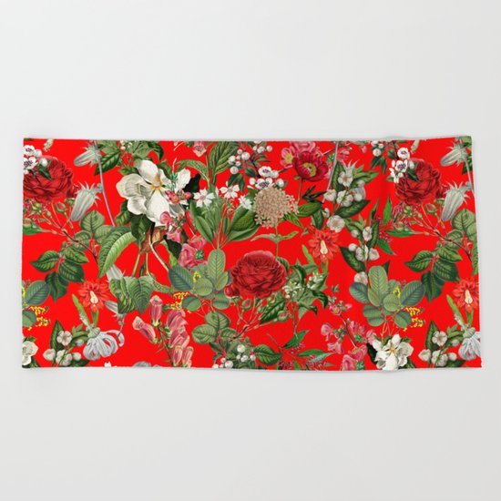 Botanical Garden Beach Towel