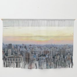 Brazil Photography - São Paulo In The Early Morning Wall Hanging
