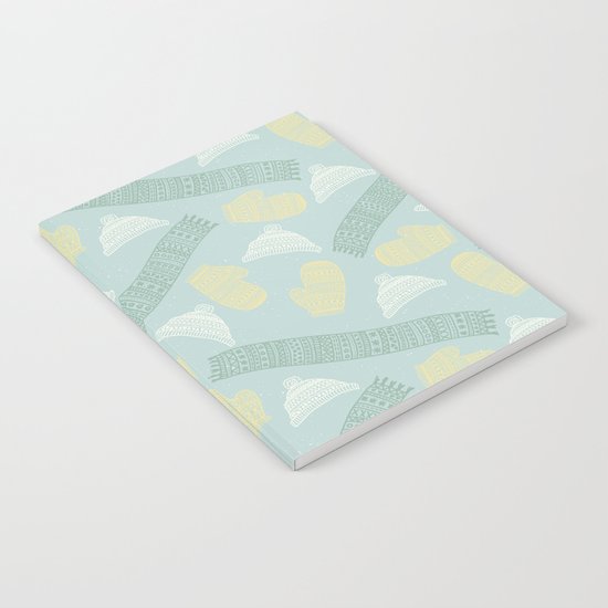 Merry Christmas- Winter fun pattern Notebook