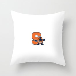 syracuse logo with 1 Throw Pillow