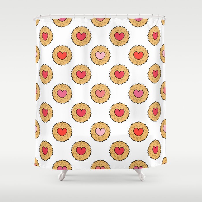 Jummy Dodgers Shower Curtain By S3xyglass3s Society6