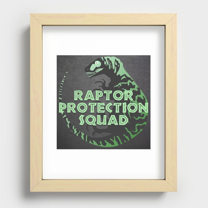 RPS (Raptor Protection Squad) - DELTA Recessed Framed Print