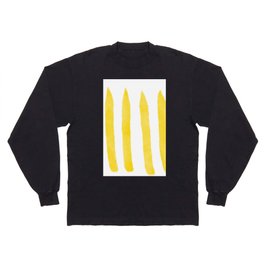 Watercolor Vertical Lines With White 59 Long Sleeve T-shirt