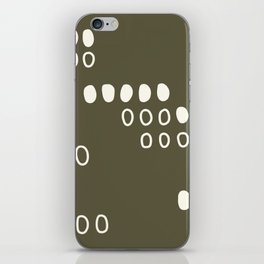 Spots pattern composition 3 iPhone Skin