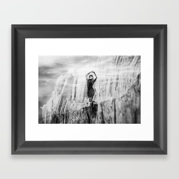 Mystic muse Framed Art Print