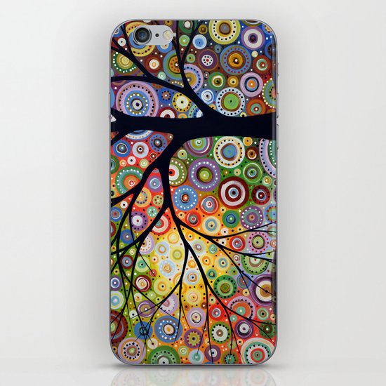 Abstract Landscape Original Painting...VISIONS OF NIGHT, by Amy Giacomelli iPhone Skin