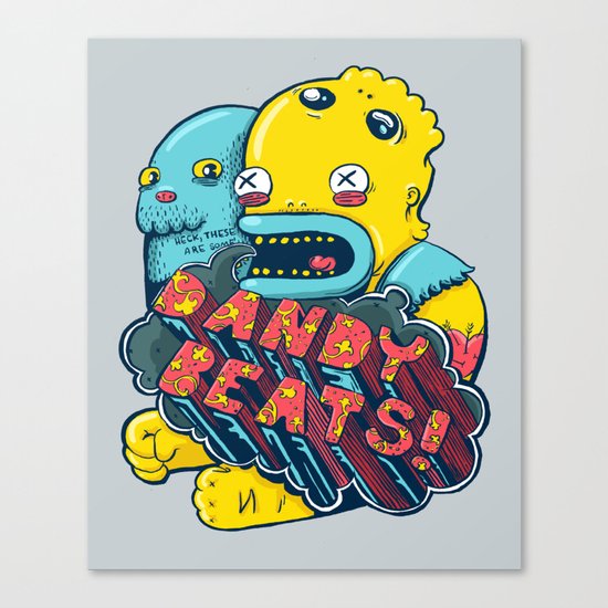 Dandy Beats Canvas Print