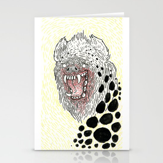Monstrous and Free Stationery Cards