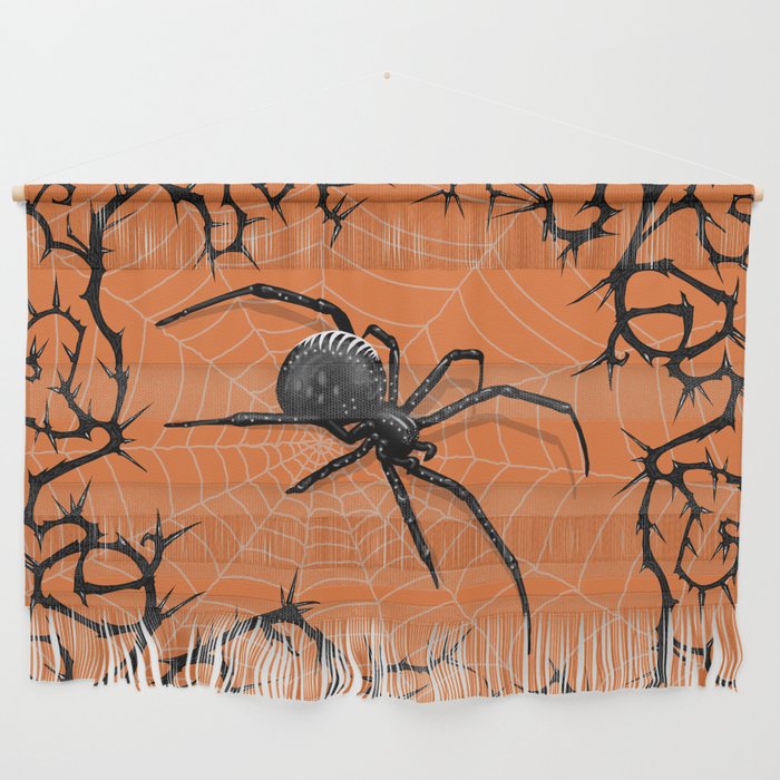 Briar Web- Halloween Wall Hanging