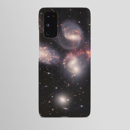 Stephan's Quintet (NIRCam and MIRI Composite Image) Android Case