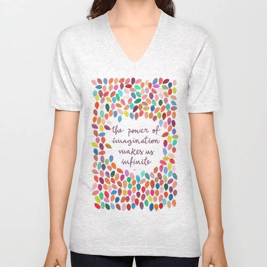 Imagination by Anna Carol & Garima Dhawan Unisex V-Neck