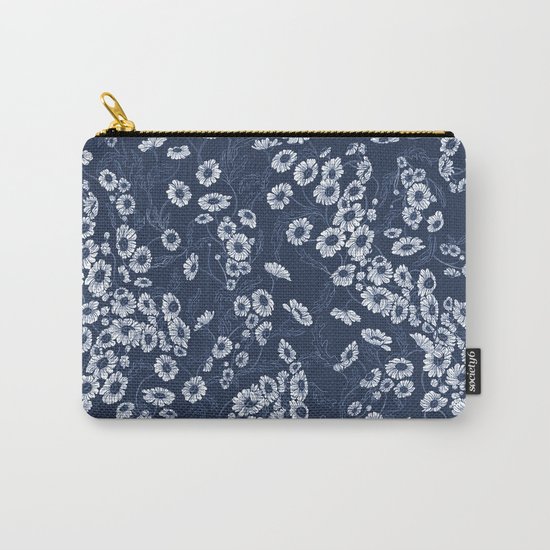 Daisy Dream Navy Carry-All Pouch