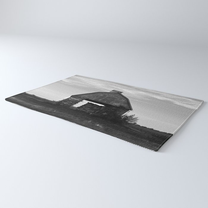 Country Corn Crib Rug By Elizabethschulz Society6