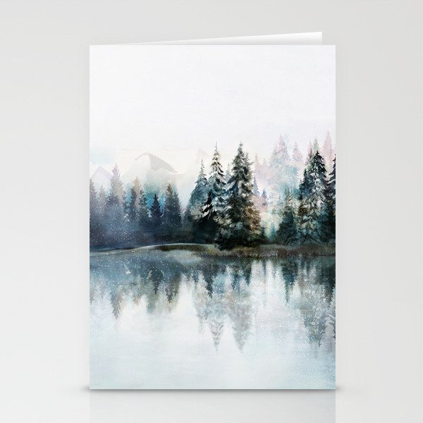 Winter Morning Stationery Cards