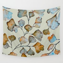 Maidenhair Fern Abstract pattern Wall Tapestry