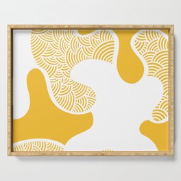 Abstract arch pattern 10 Serving Tray