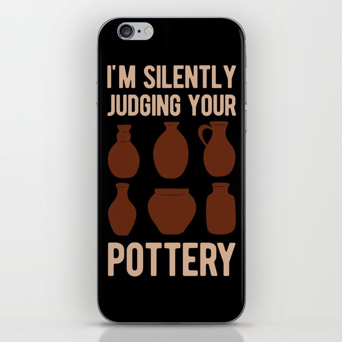 Funny Pottery iPhone Skin