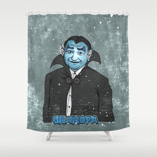 Grandpa Munster Shower Curtain