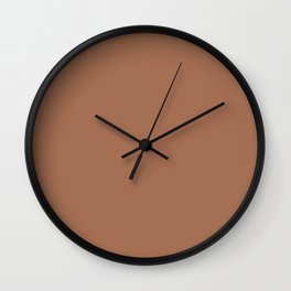 Mocha Cocoa Wall Clock
