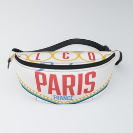 Welcome to Fabulous Paris France logo. Fanny Pack