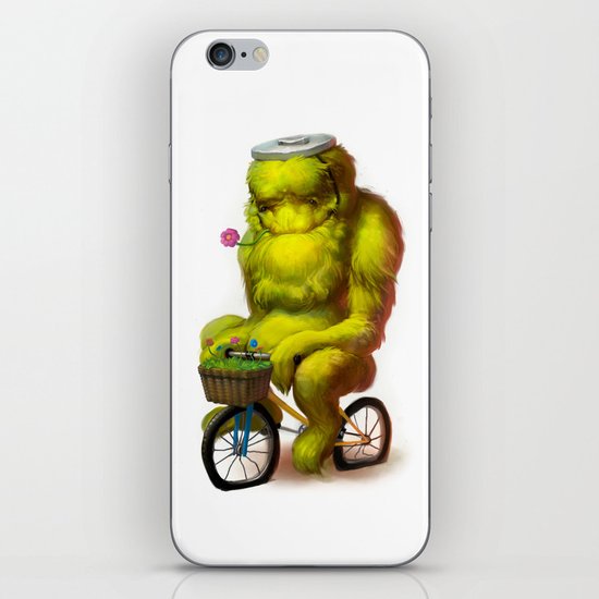 Bike Monster 1 iPhone & iPod Skin