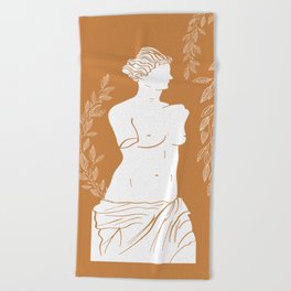 Venus De Milo Beach Towel