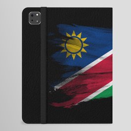Namibia flag brush stroke, national flag iPad Folio Case