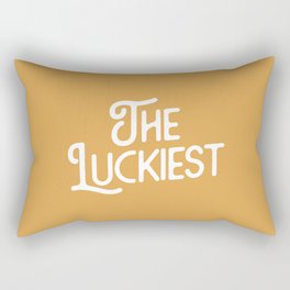 The Luckiest Rectangular Pillow