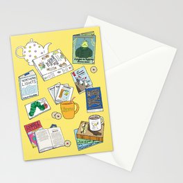 Children's books and Cocoa Stationery Cards