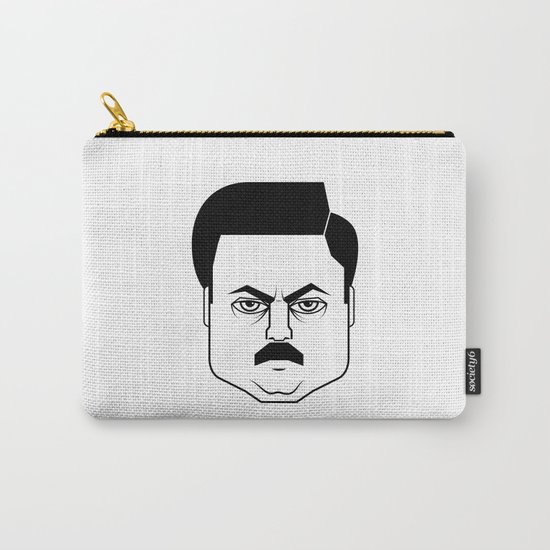 Ron Swanson Carry-All Pouch