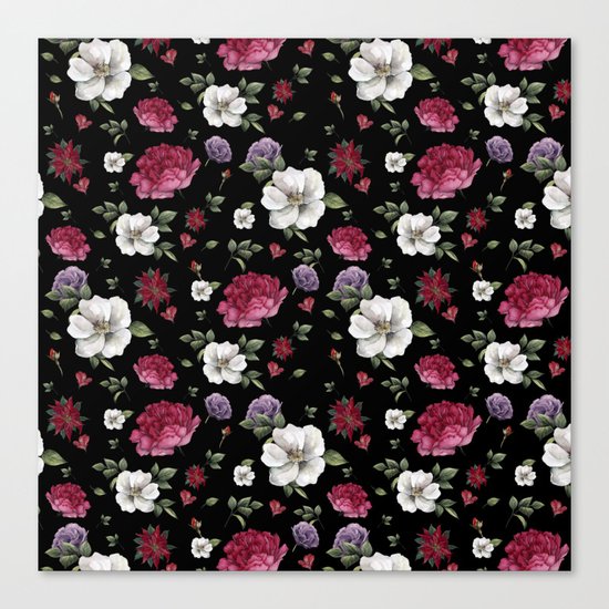 Floral Pattern Canvas Print