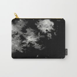 Endless Turmoil - Abstract Black And White Painting Carry-All Pouch