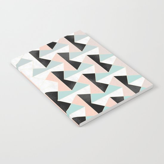 Mixed Material Tiles Notebook