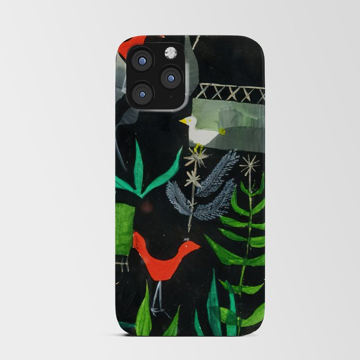 Vogelgarten (bird garden) Paul Klee iPhone Card Case