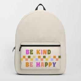 BE KIND BE HAPPY Backpack